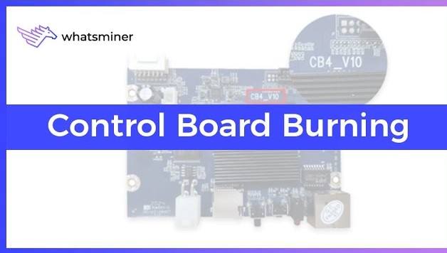 How to flash the WhatsMiner control board with SD-card